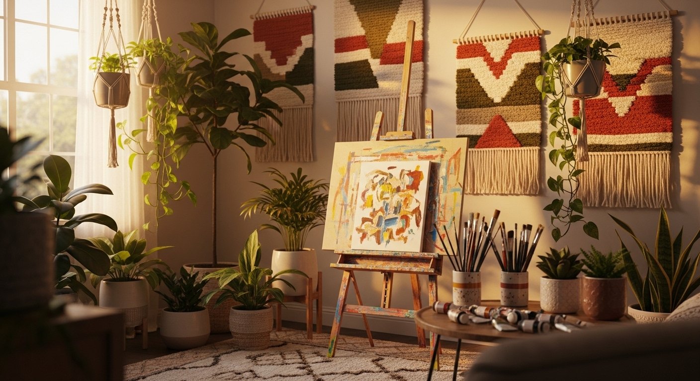 15 Easy Art Room Decor Boho You Will Love