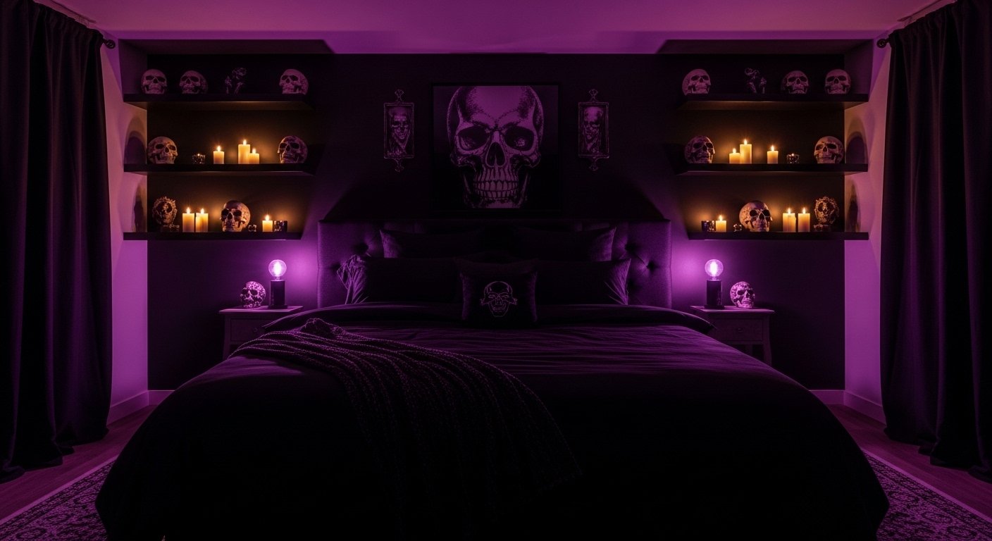 25 Quick Goth Room Decor On A Budget for Every Style