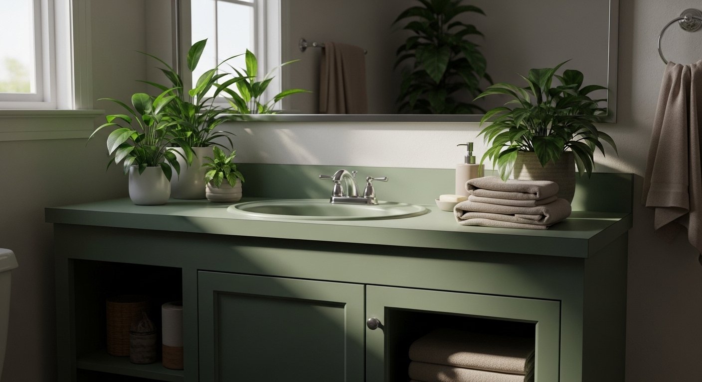 25 Quick Green Bathroom Decor On A Budget for Every Style