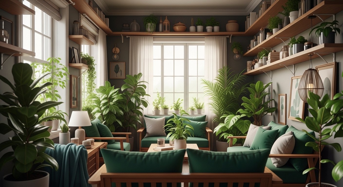 12 Quick Green Home Decor Aesthetic on a Budget