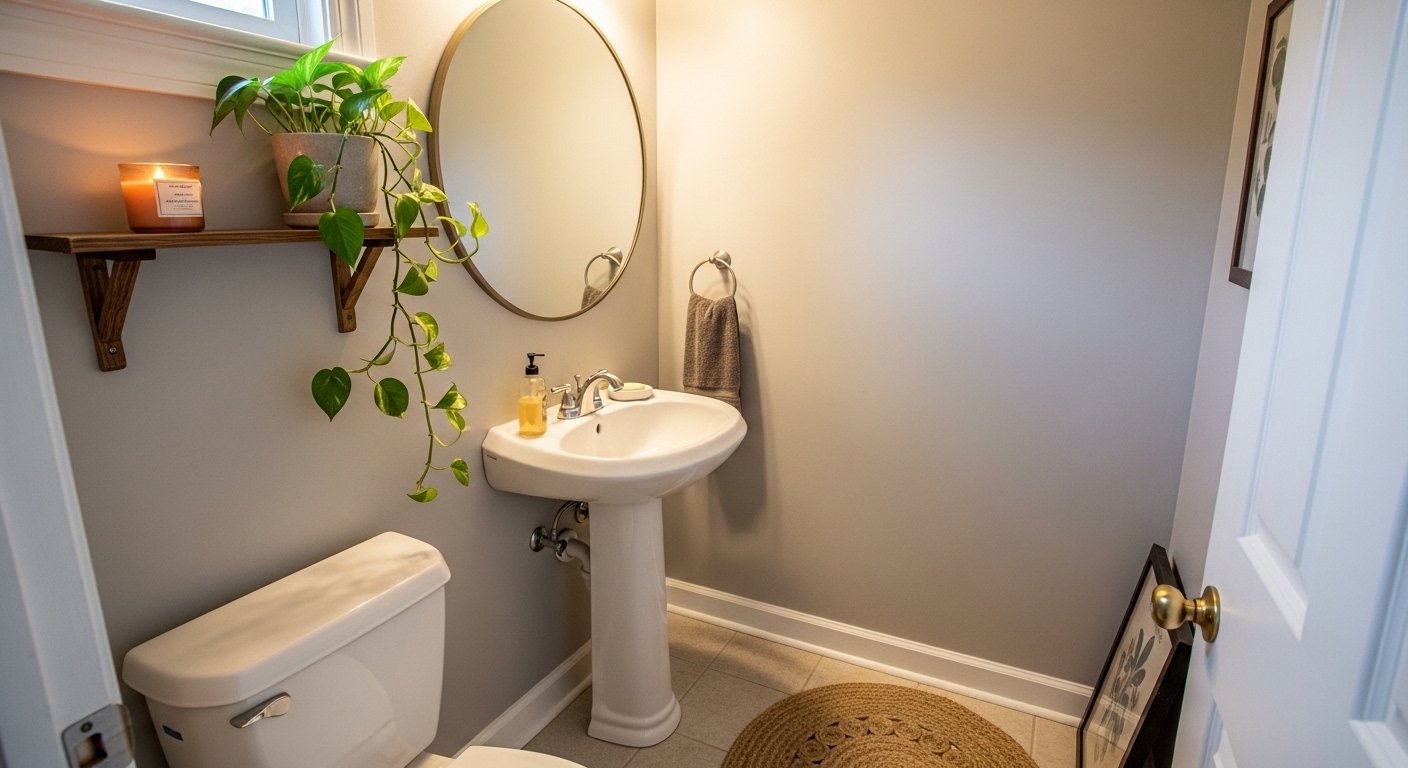 25 Fun Half Bathroom Decor On A Budget for Beginners
