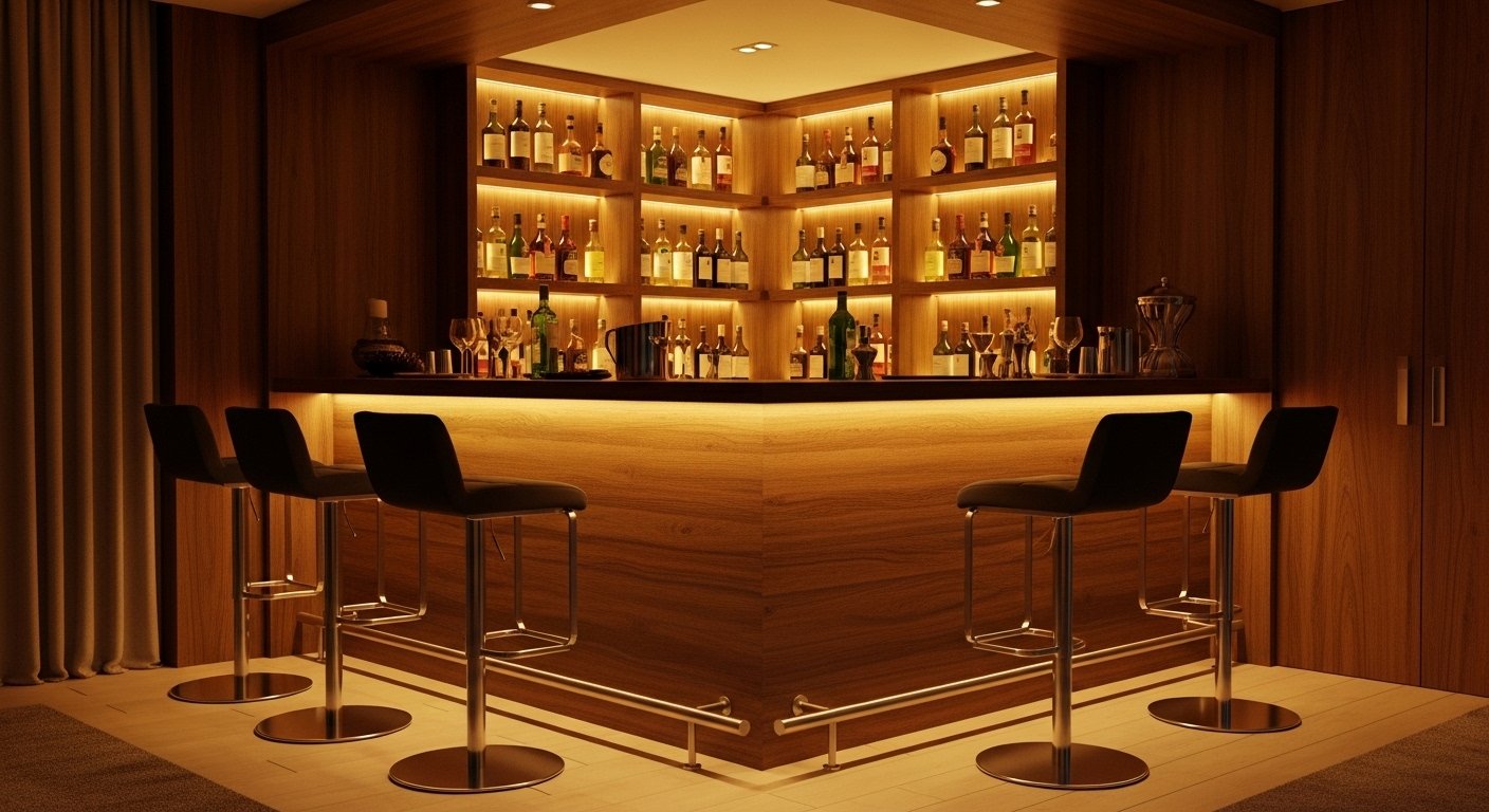 12 Quick Home Bar Decor Aesthetic on a Budget