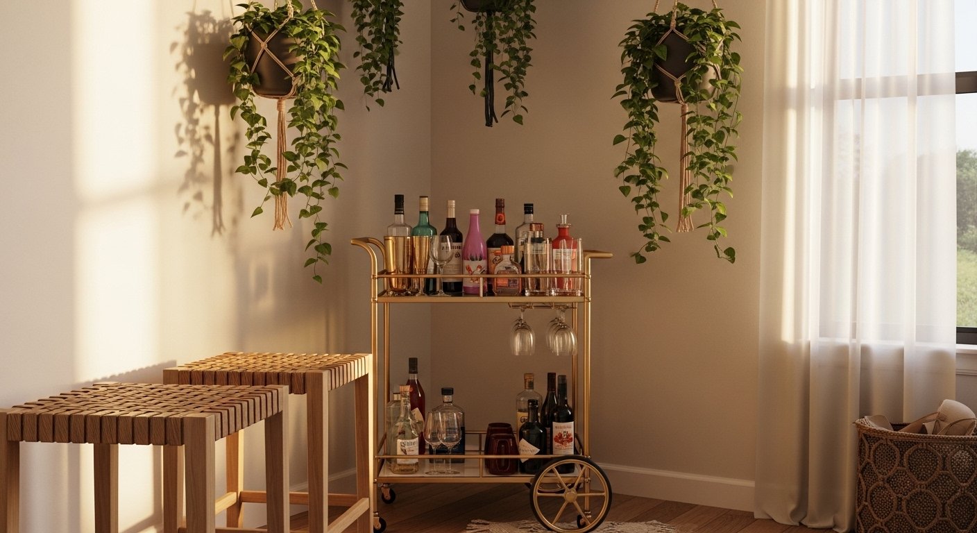 15 Top Home Bar Decor Boho You Will Love
