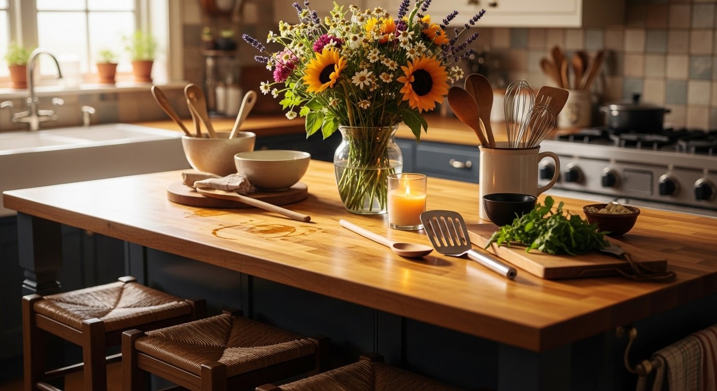 25 Top Kitchen Island Decor On A Budget for Beginners