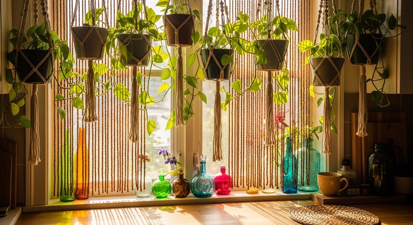 15 Fun Kitchen Window Decor Boho You Will Love