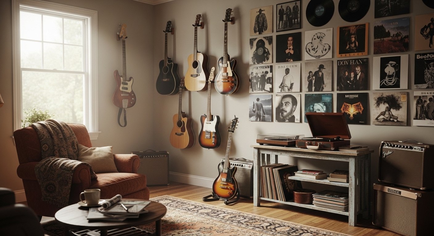 25 Quick Music Room Decor On A Budget for Every Style