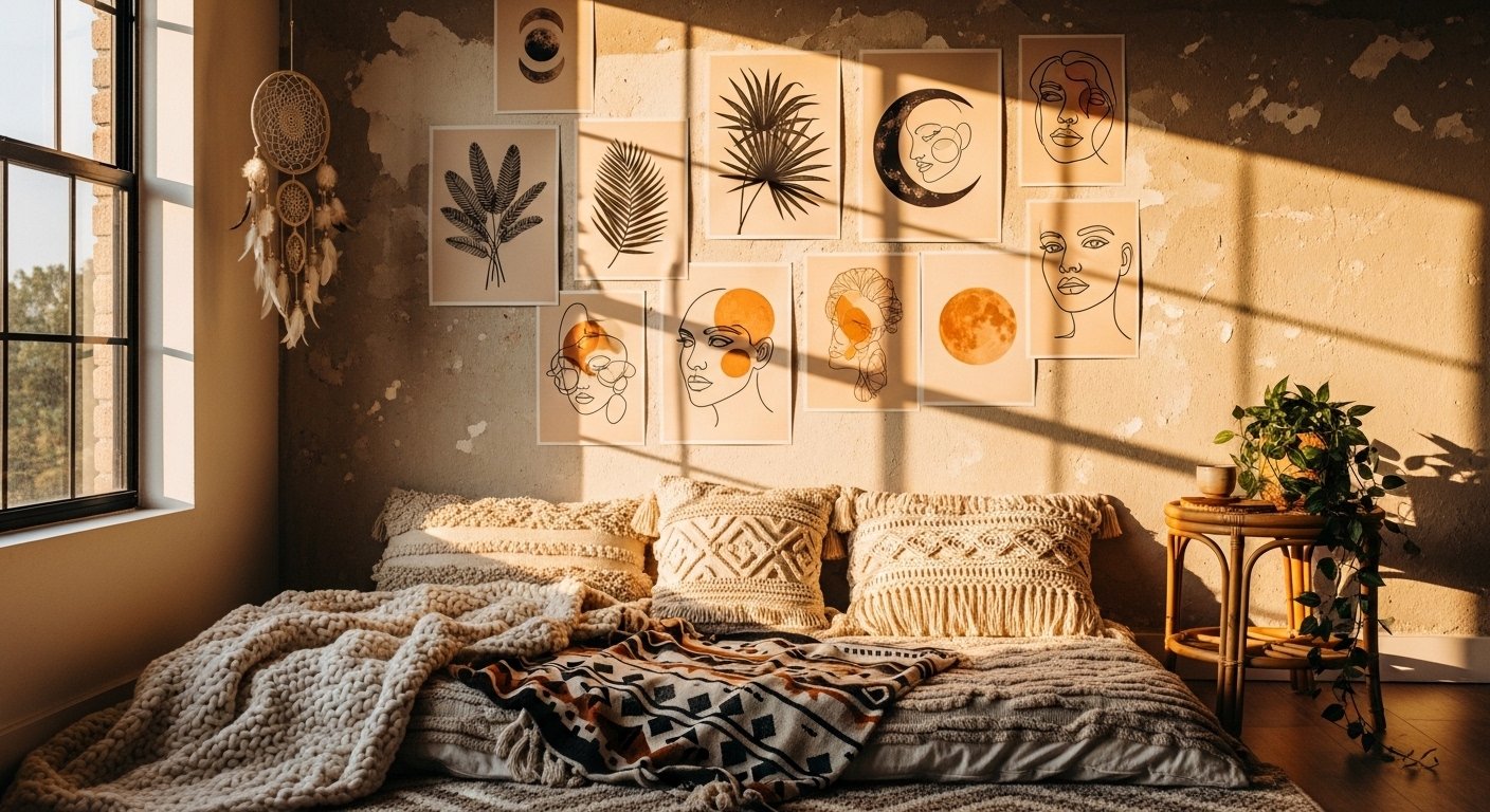 What Are the Cool Poster Room Decor Boho?
