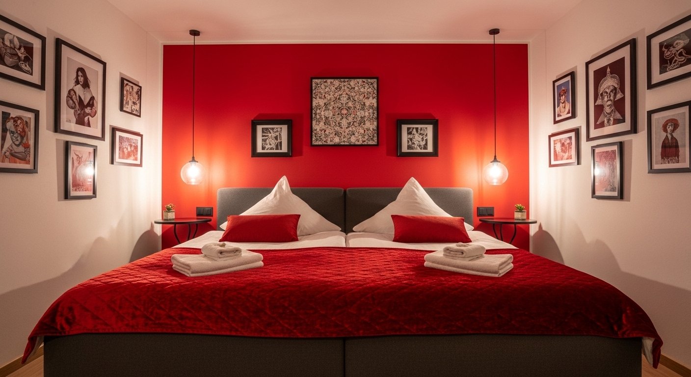 12 Cool Red Room Decor Aesthetic on a Budget