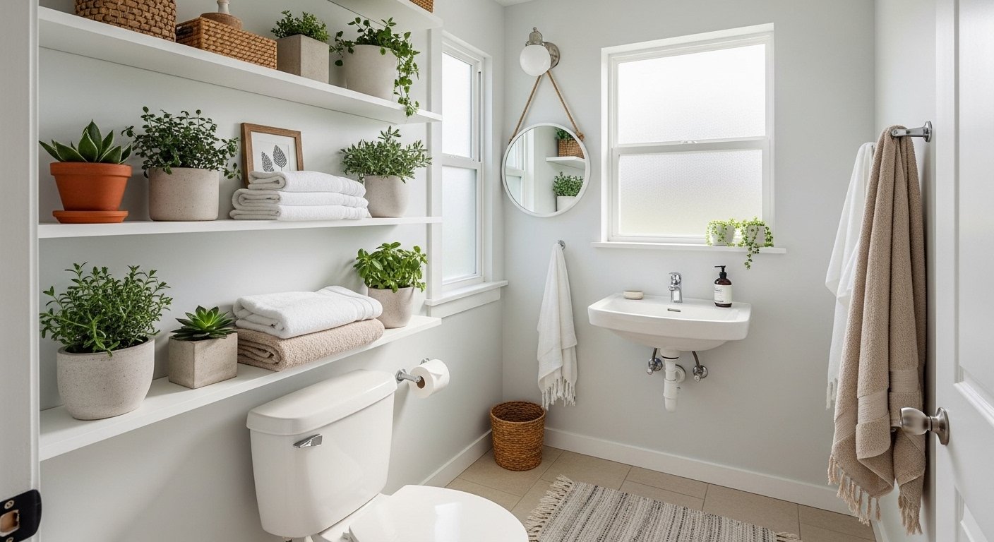 25 Quick Small Bathroom Decor On A Budget for Every Style