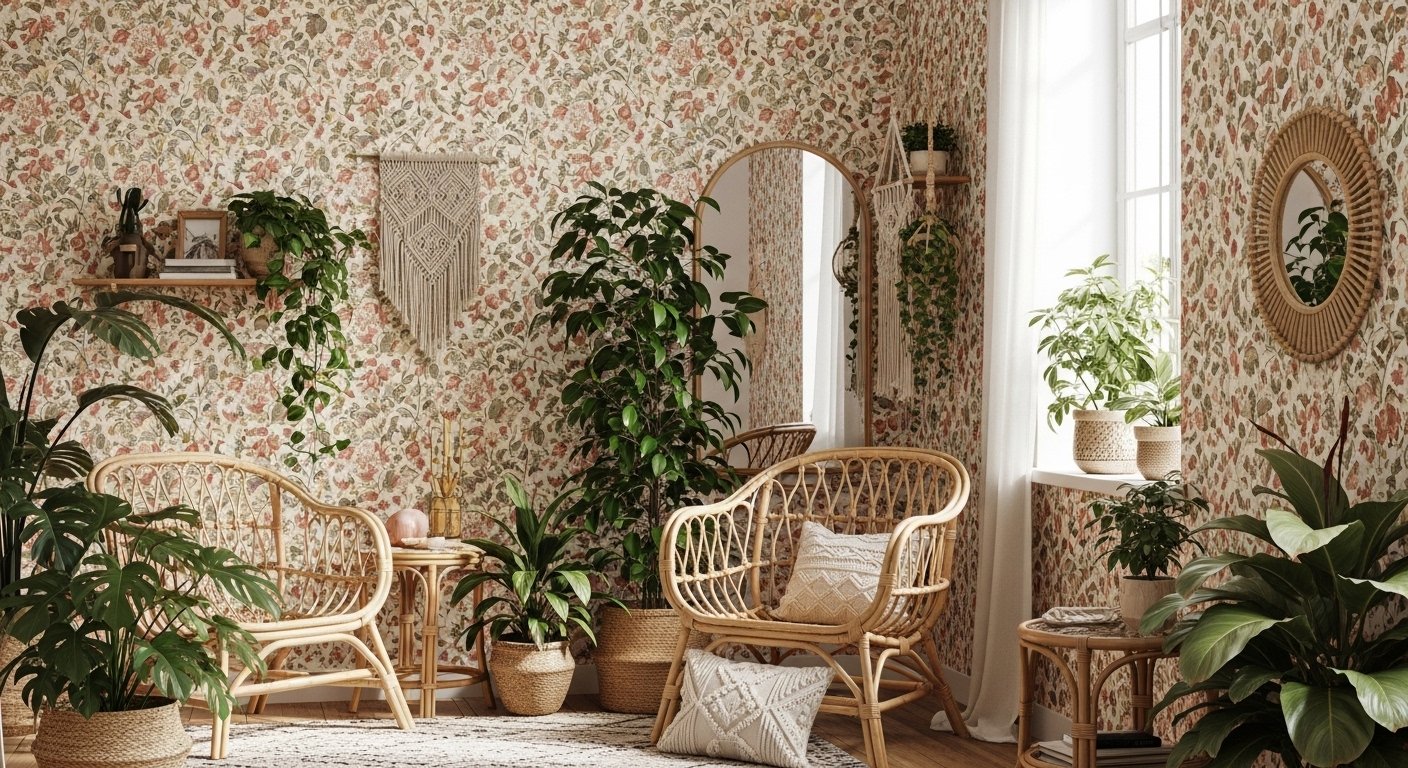 What Are the Cool Wallpaper Home Decor Boho?