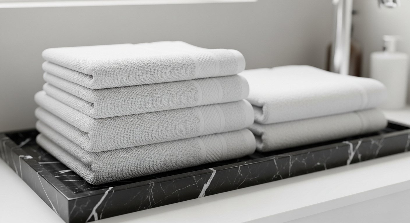 20 Cool Bathroom Towel Decor Modern That Look Expensive